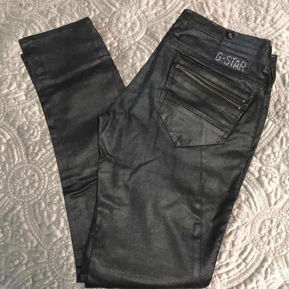 GSTAR Denim - GSTAR raw- jeans size 32/32  Waxed coating